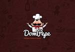 Logotipo Pizzaria Dom Pepe